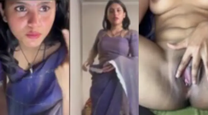 Pakistani Cute Fit Young Girl Naked in Saree